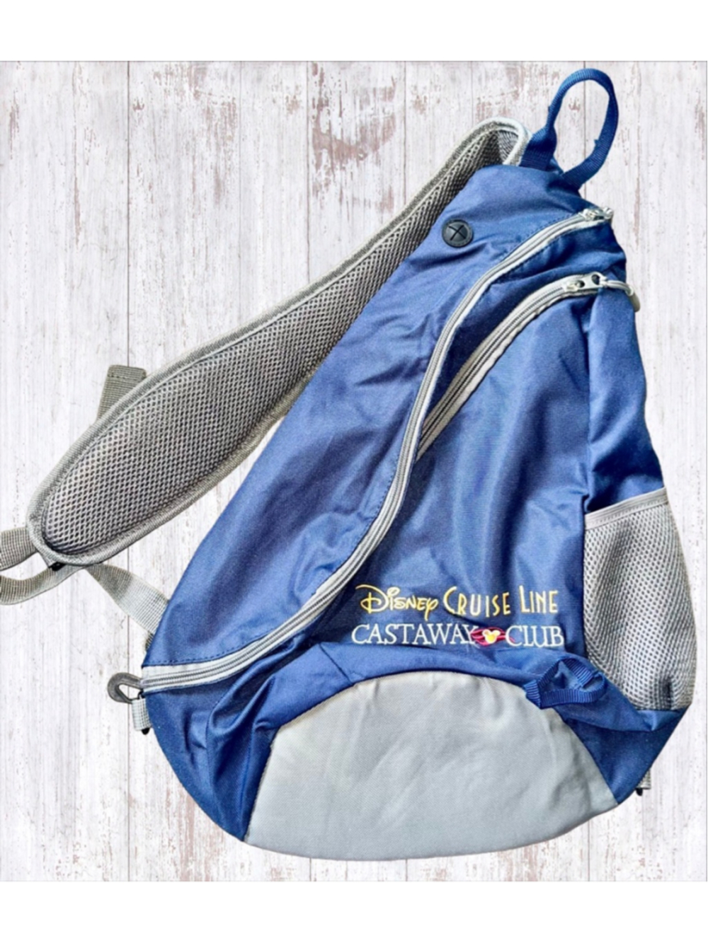 NWT Official Disney Cruise Line Castaway Club Sling Backpack
